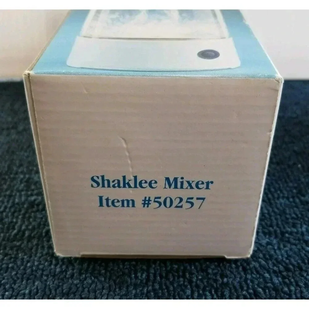 Vintage Shaklee Mixer Blender Handheld 50257 16 oz Mixing Cup New Sealed in Box